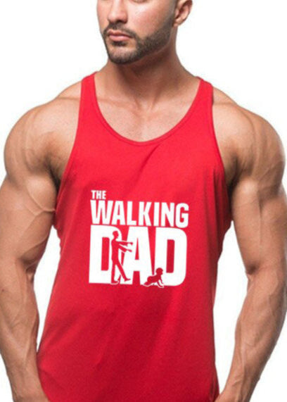 The Walking Dad Tank(Red)