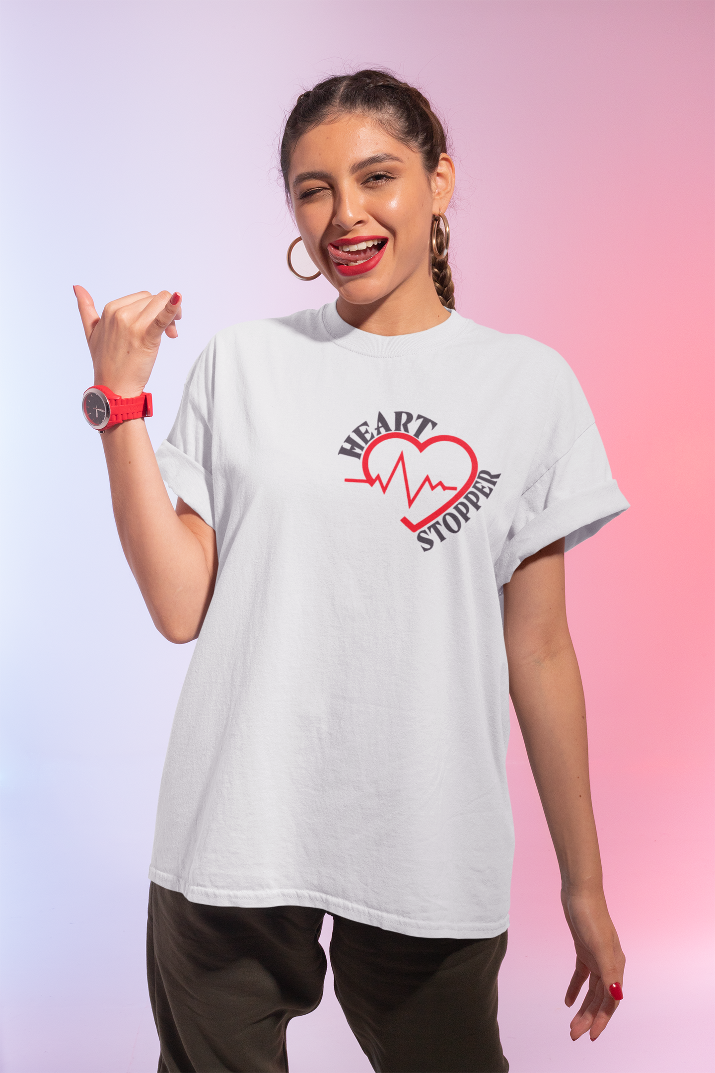 Heart Stopper Oversized T-shirt